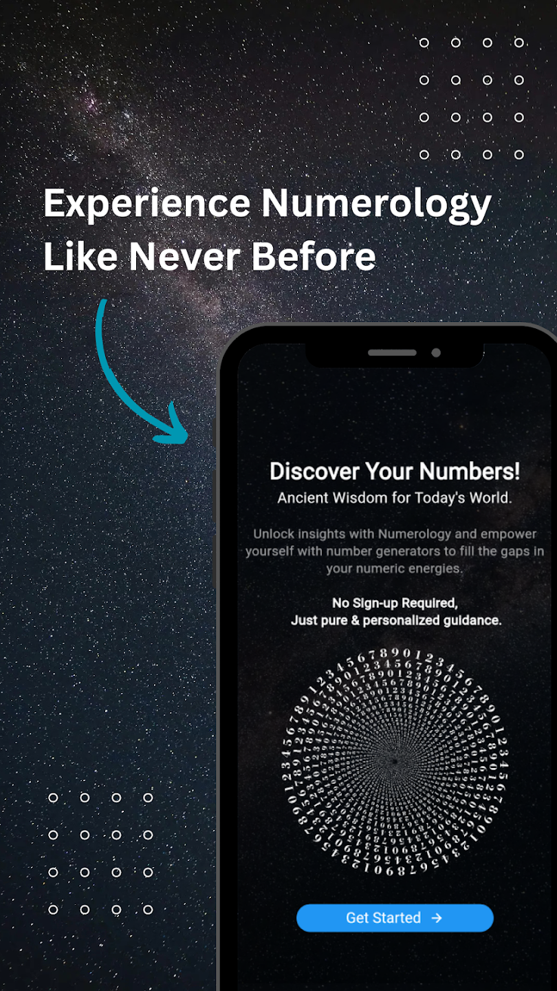Numerology App Screen 1